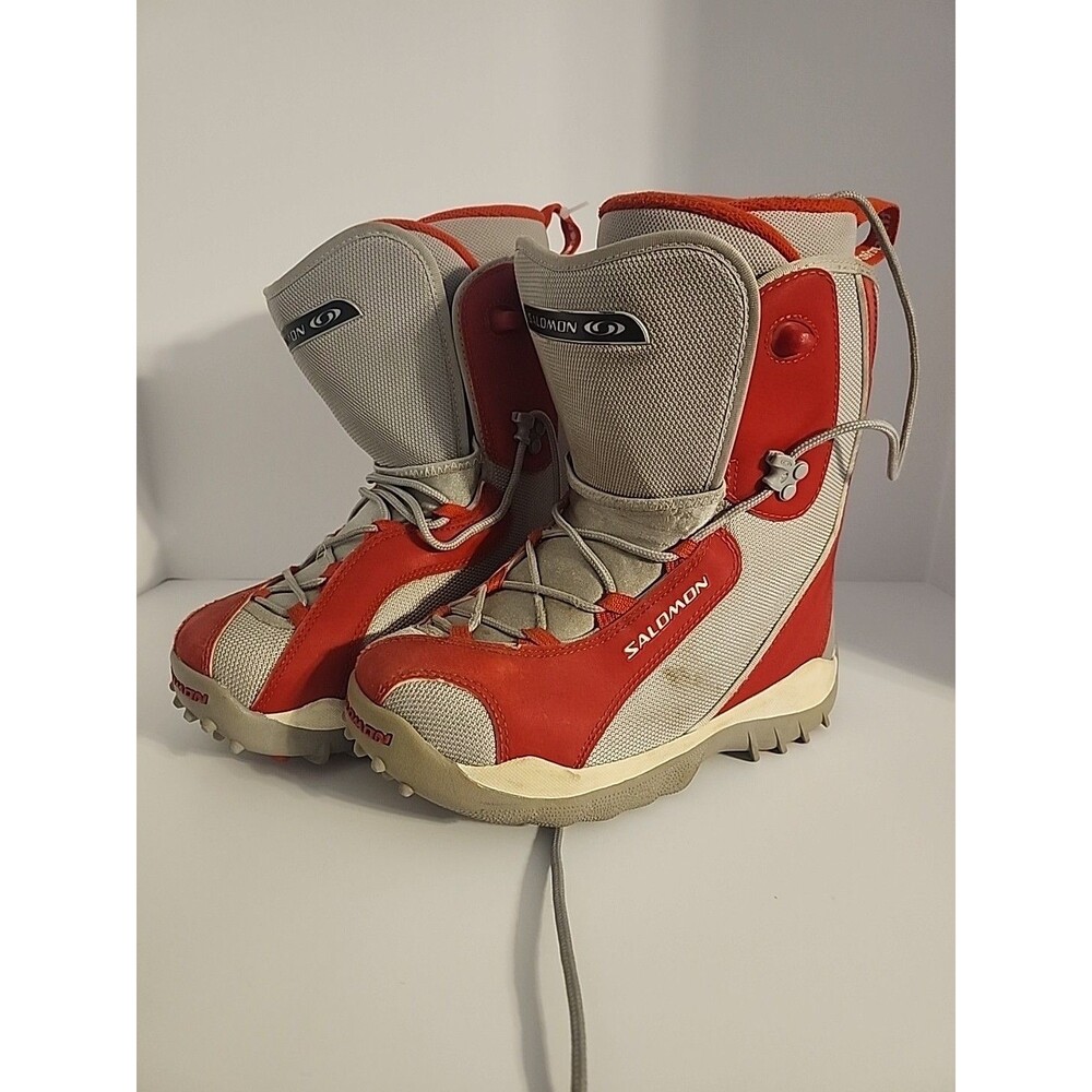 Salomon Talapus Thermicfit Kid's Boots Size 4.5 Youth Ski Snow Boots Winter